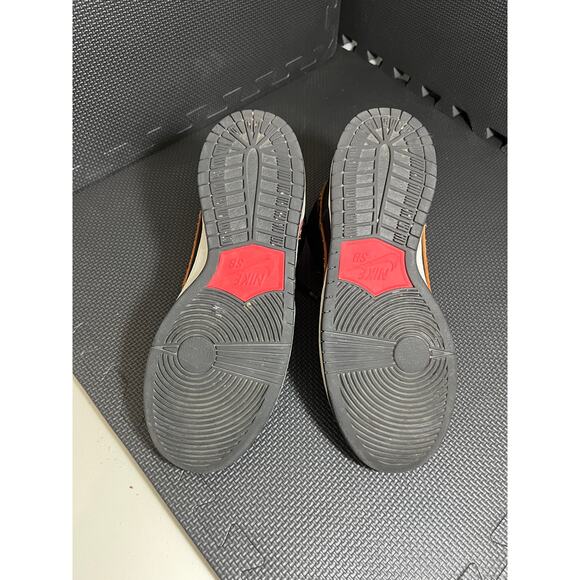 2015 Nike Dunk High Pro SB‎ 'Distressed Leather' 305050-026 Men's Size 9 - Picture 5 of 11